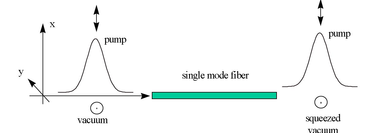 (PDF) Cross phase modulation squeezing in optical fibers