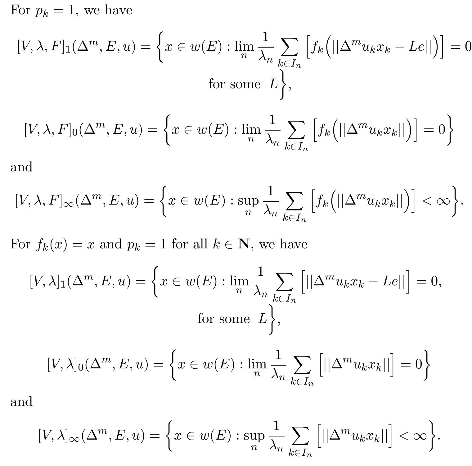 (PDF) Difference sequence spaces defined by a sequence of modulus functions