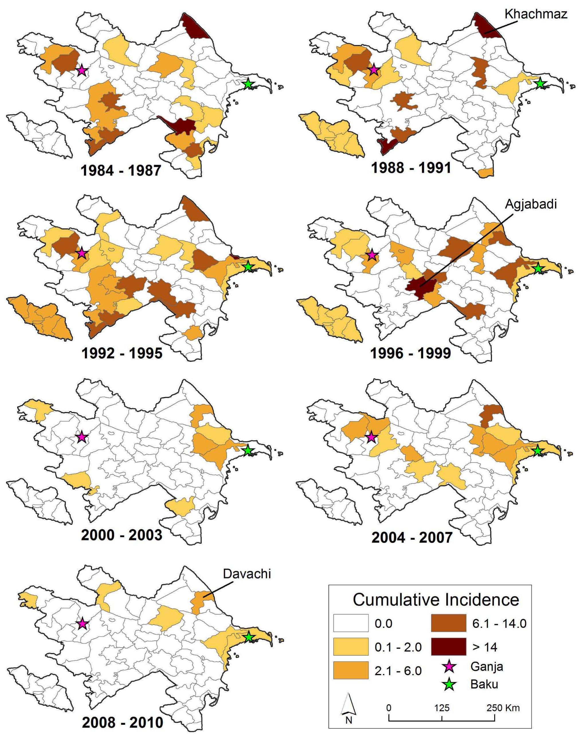 (PDF) Changing patterns of human anthrax in Azerbaijan during the post ...