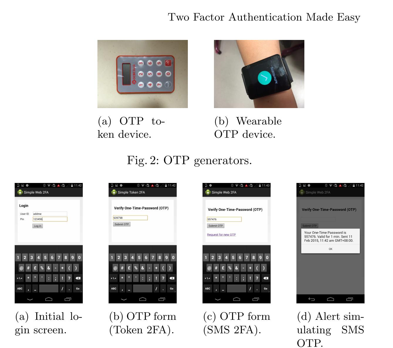 (PDF) Two Factor Authentication Made Easy