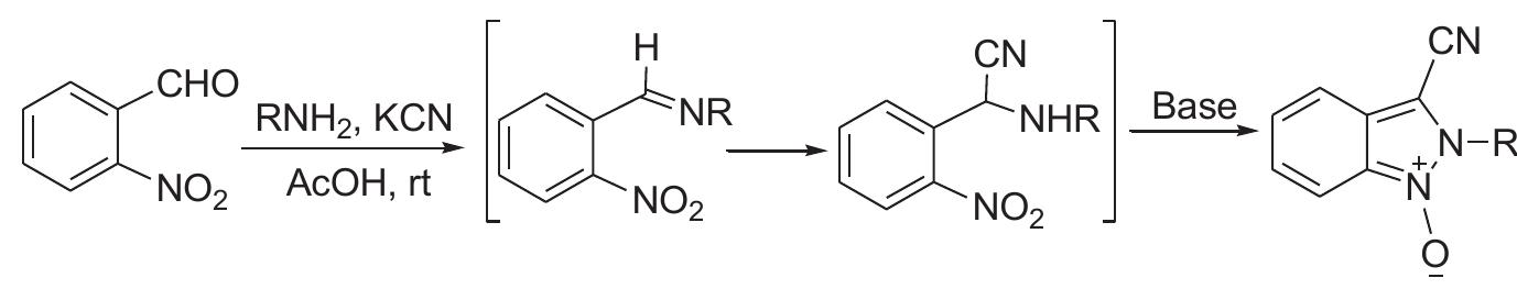Synthesis of indazole derivatives in different methods.