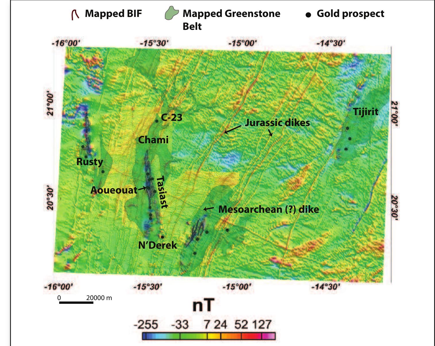Figure 4 - from Mauritania – A greenfields exploration