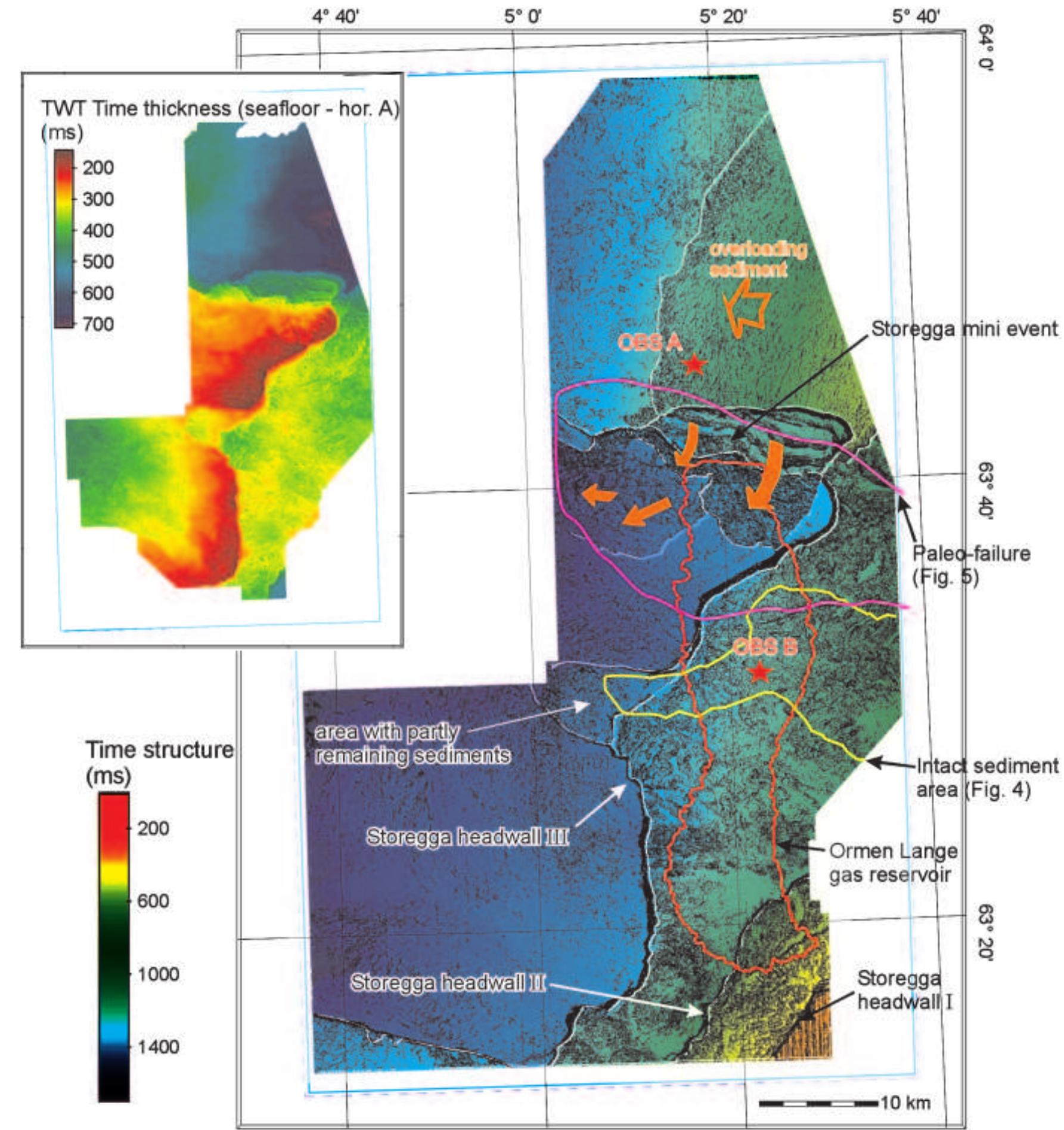 Time Depth Map Detailed images (amplitude horizons slice maps) of the