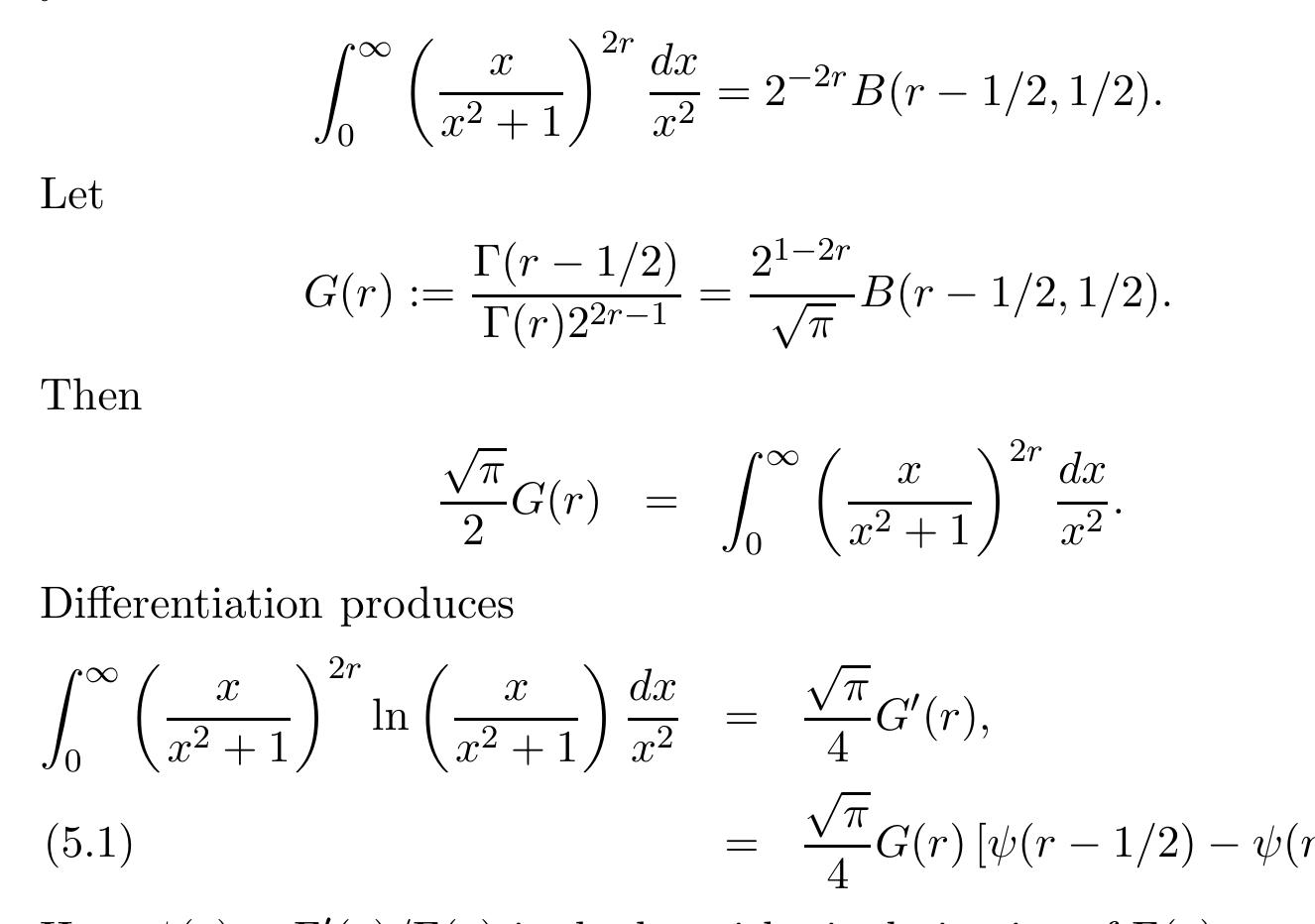 (PDF) An Integral with Three Parameters