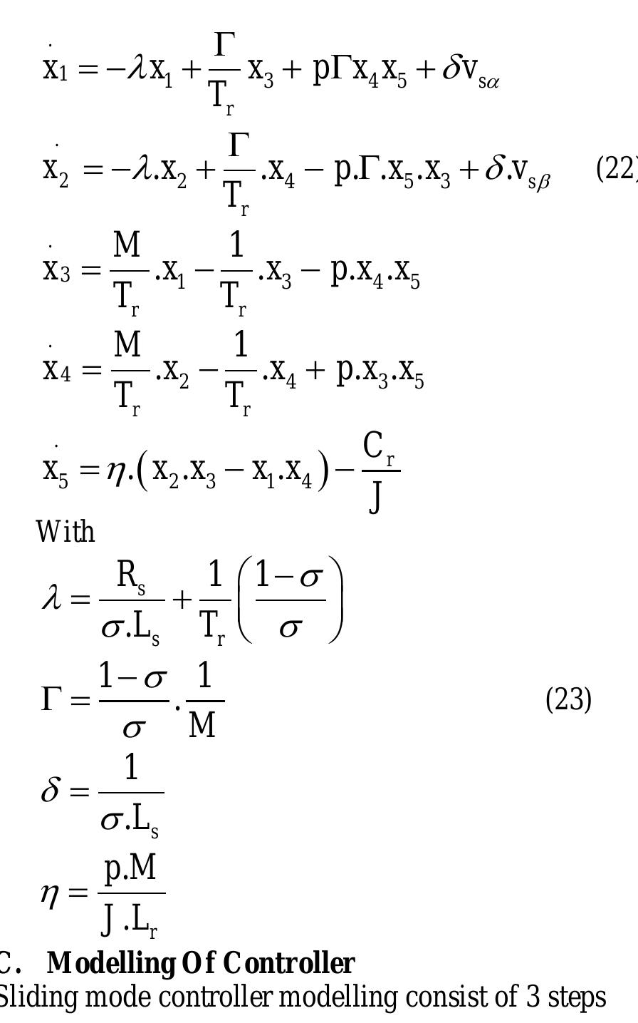(PDF) Speed control of Two Phase Induction Motor using Sliding Mode ...