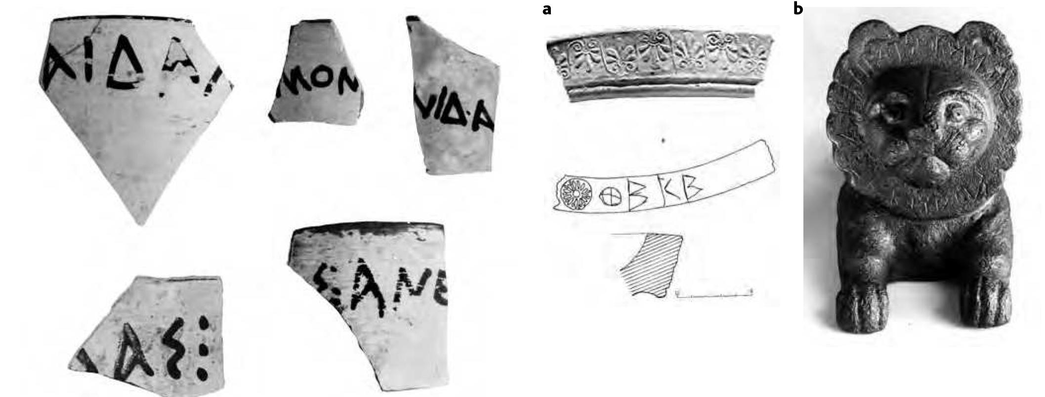 Figure 18 - from Archaic Greek plates from the Apollo