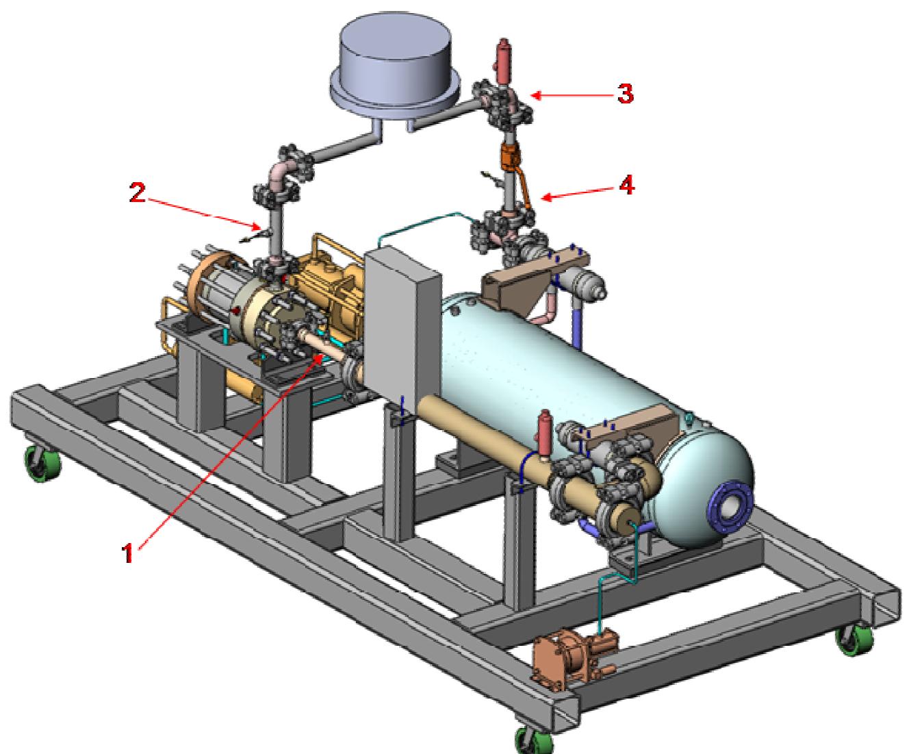 Figure 28 - Supercritical CO2 direct cycle Gas Fast Reactor