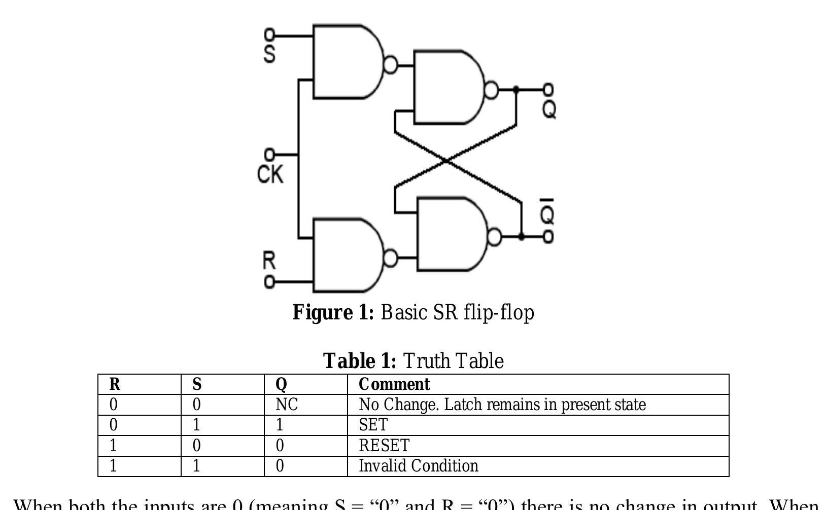 (PDF) Low Power Design of Sr Flip Flop Using 45nm Technology