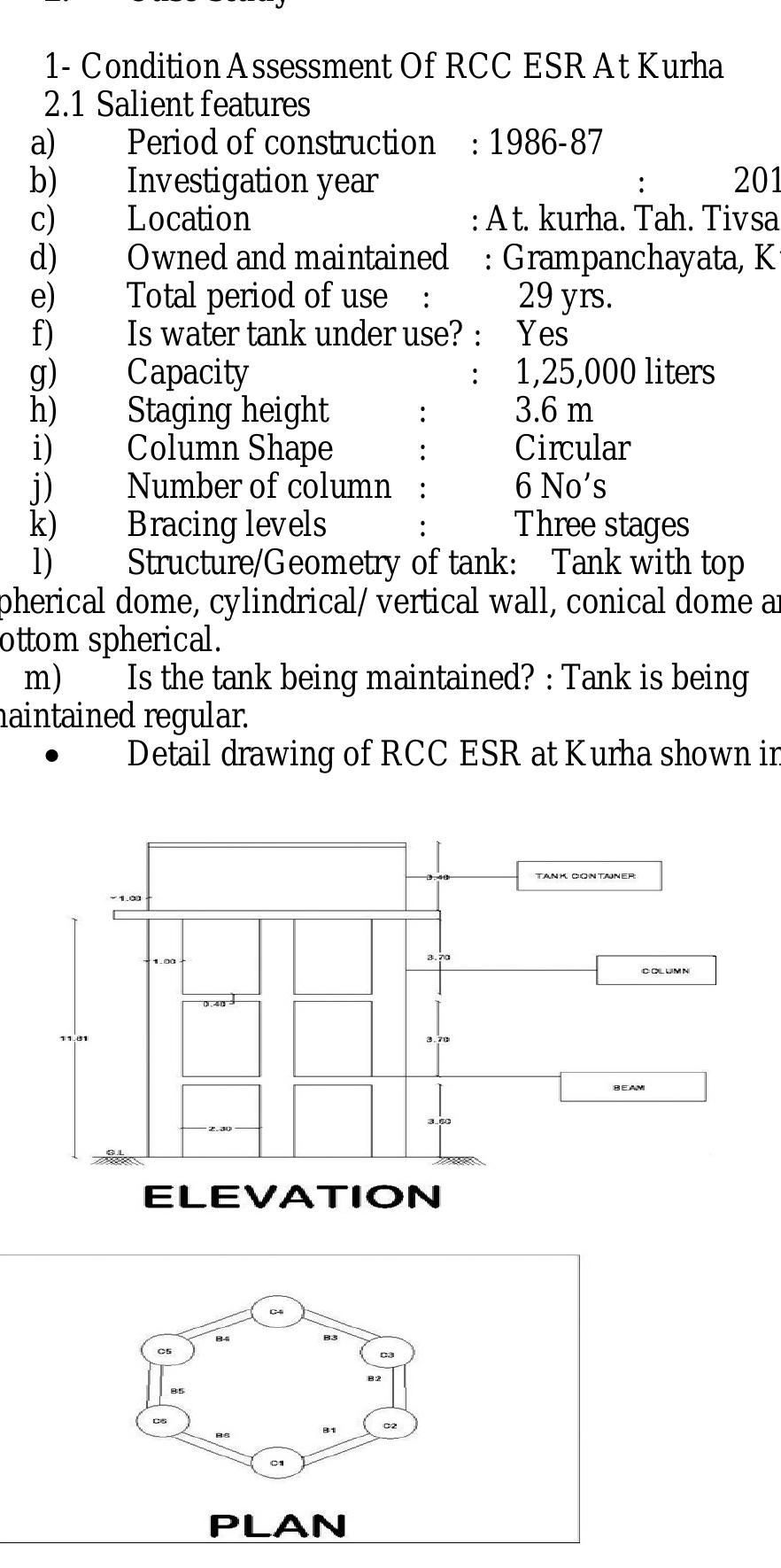 Esr Rcpa Sample (PDF) Condition Assessment of RCC ESR Using NDT Methods