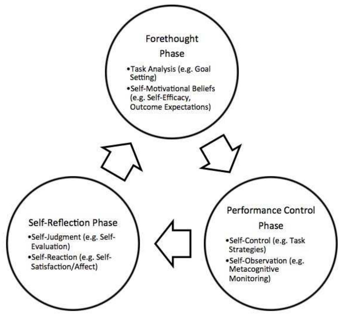 Phases and subprocesses of self-regulation