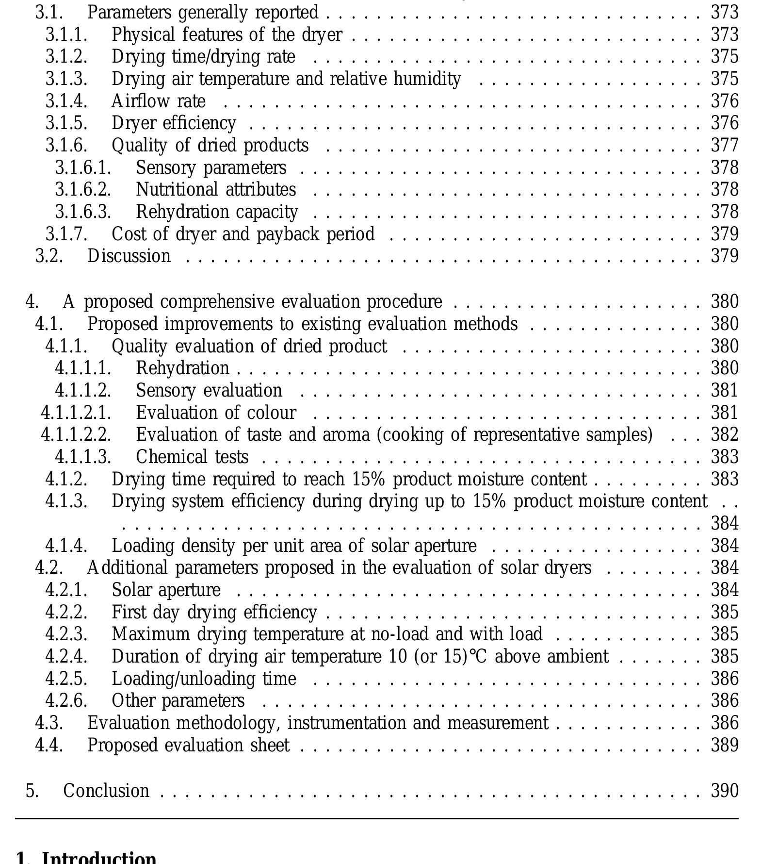 Figure 1 - A comprehensive procedure for performance