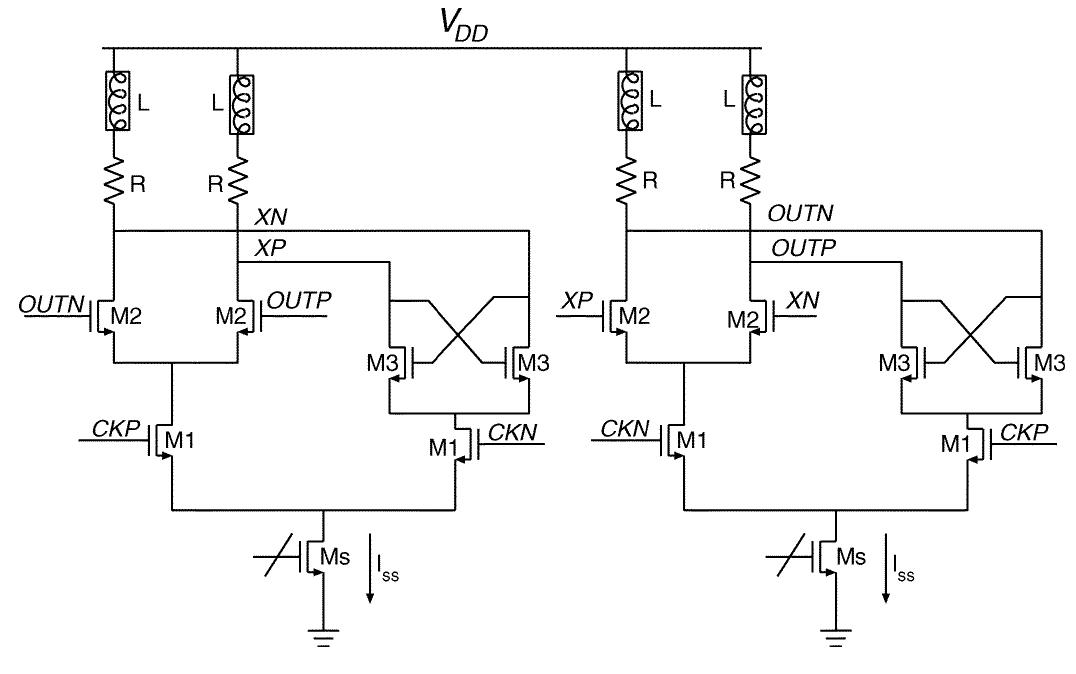 Figure 4 - from High-frequency CML clock dividers in
