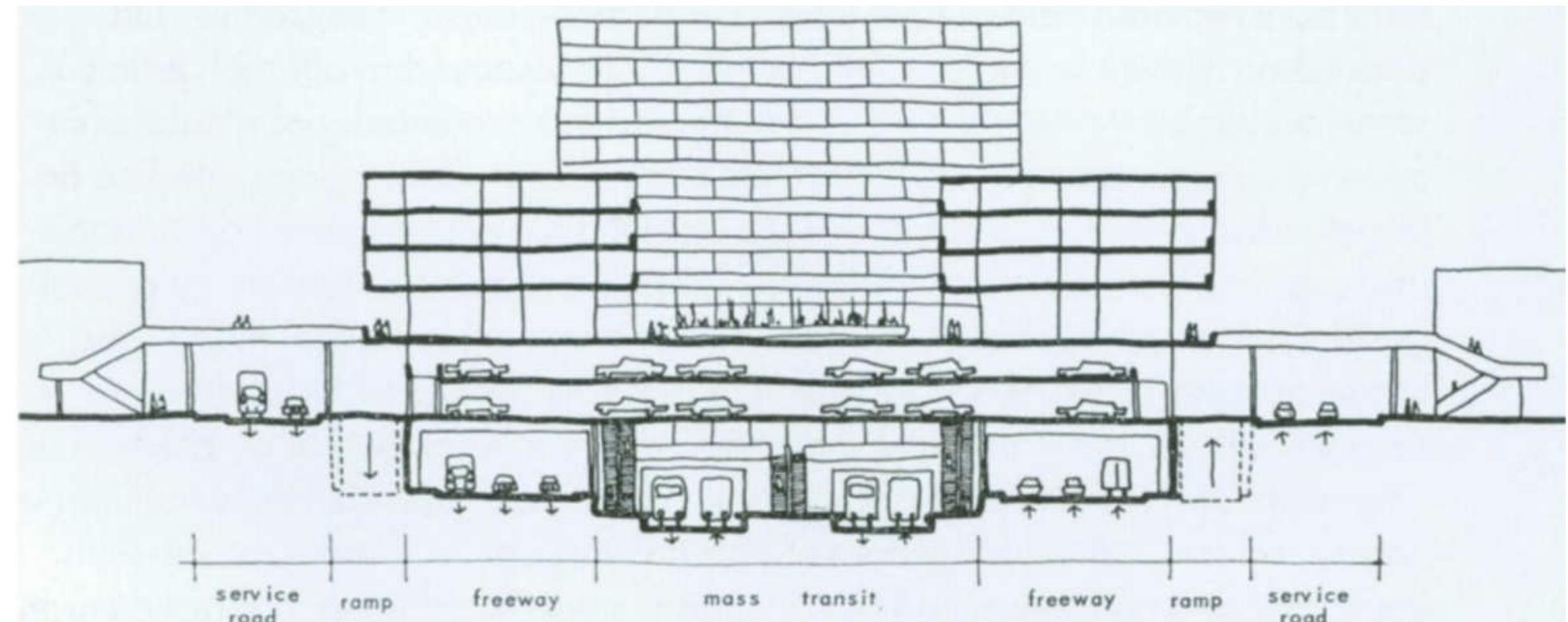 24 konstantinos doxiadis, detail from his drawings for