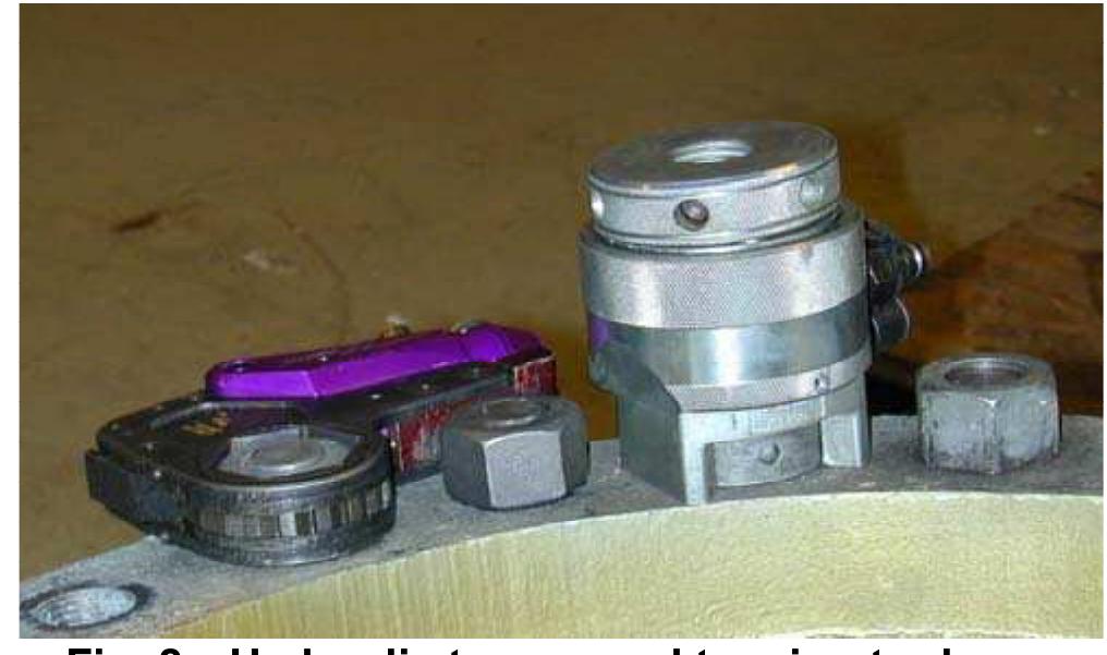 The bolt spacing and bolt circle diameter must be sufficient