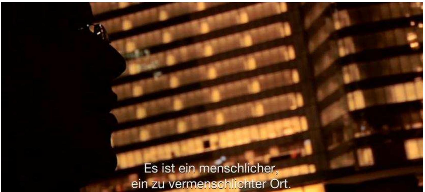 Figure 3 - Stills from the film chapter The echoes of Alain Damasio © Providences. 