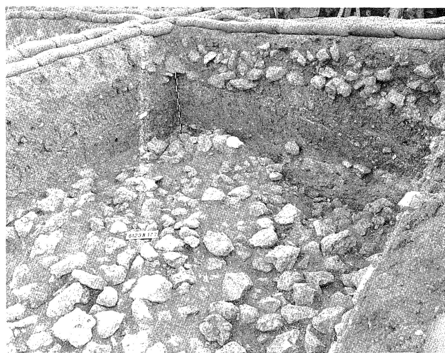 HE-119, 398; Pl. 63:16-18), their find spot indicating that such arrowheads were used by the Judean defenders. It thus seems possible that Assyrian archers reused arrows shot at them by the defenders; another possibility is that bone arrows were used by the Assyrians, concurrently with iron ones.  SON MY VAAN ERD YJ LACED VUELU ULE WALEAY VEAUAL AAULE ULE De  Twelve ‘perforated stones’ were discovered at the foot of the city walls (Figs. 11-12, 16), (four such stones were also uncovered in the city gate area; see below). These are large stones, in some cases partly worked, with a flat top, straight sides, and usually an irregular base. A number of stones roughly resemble the drums of columns. A hole had been prepared in each stone, usually extending from the flat top to the irregular bottom at the part of the stone which was thinner. The stones are roughly similar in size. Stone No. V, for instance, is 64 x 55 x 30 cm. insize, with a hole 21 cm. long and 10-12 cm. in diameter. Stone No. XI is 53 x 35 x 31. cm. in size, with a hole 24 cm. long and 10 cm. in diameter. Stone No. | is exceptional, its hole is 15 cm. long and only 3 cm. in diameter. The stones are relatively heavy; by a rough estimate each stone weighs ca. 100-200 kg. 