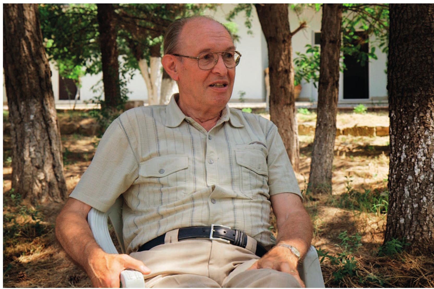 Klaas veenhof in kiiltepe, july 2015. photo by vanessa