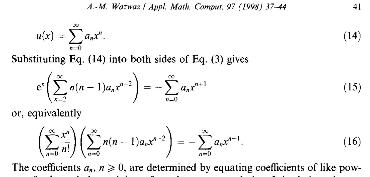 (PDF) A comparison between Adomian decomposition method and Taylor ...