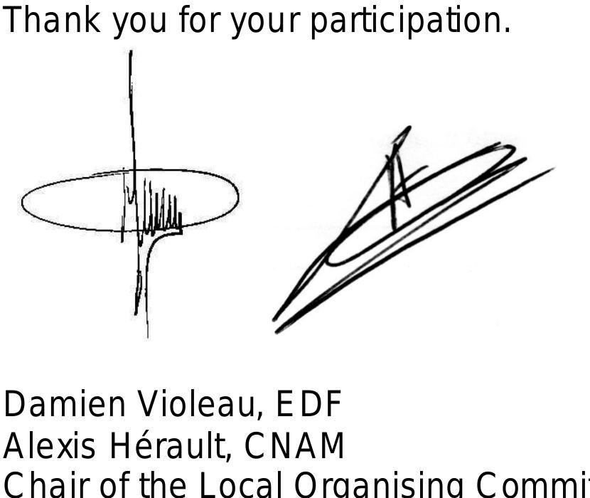 For the 9" SPHERIC International Workshop, it is with great pleasure that we welcome you all to the City of Paris. 