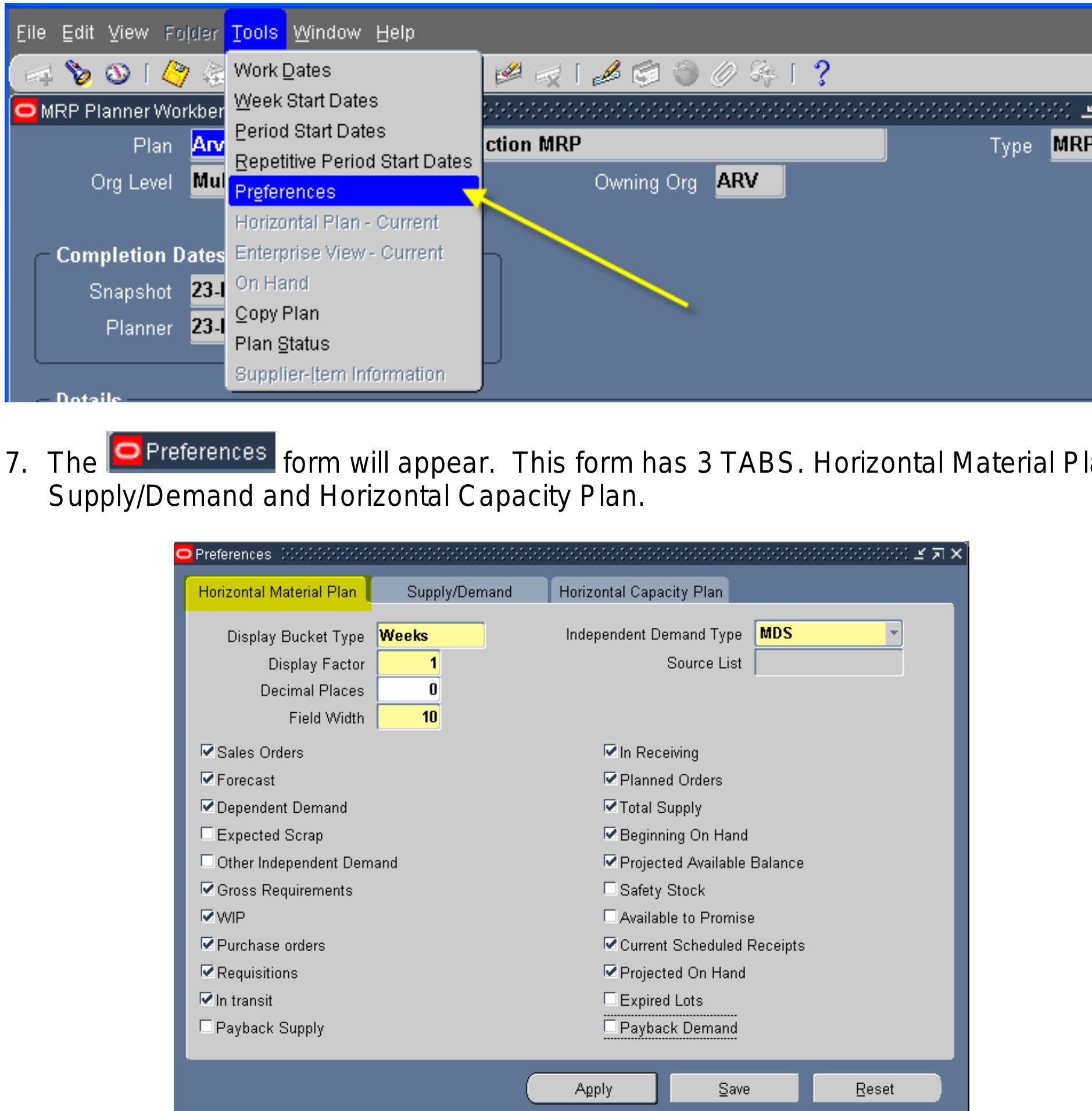 Figure 92 - Accellent Supply Chain Planning Accellent Oracle