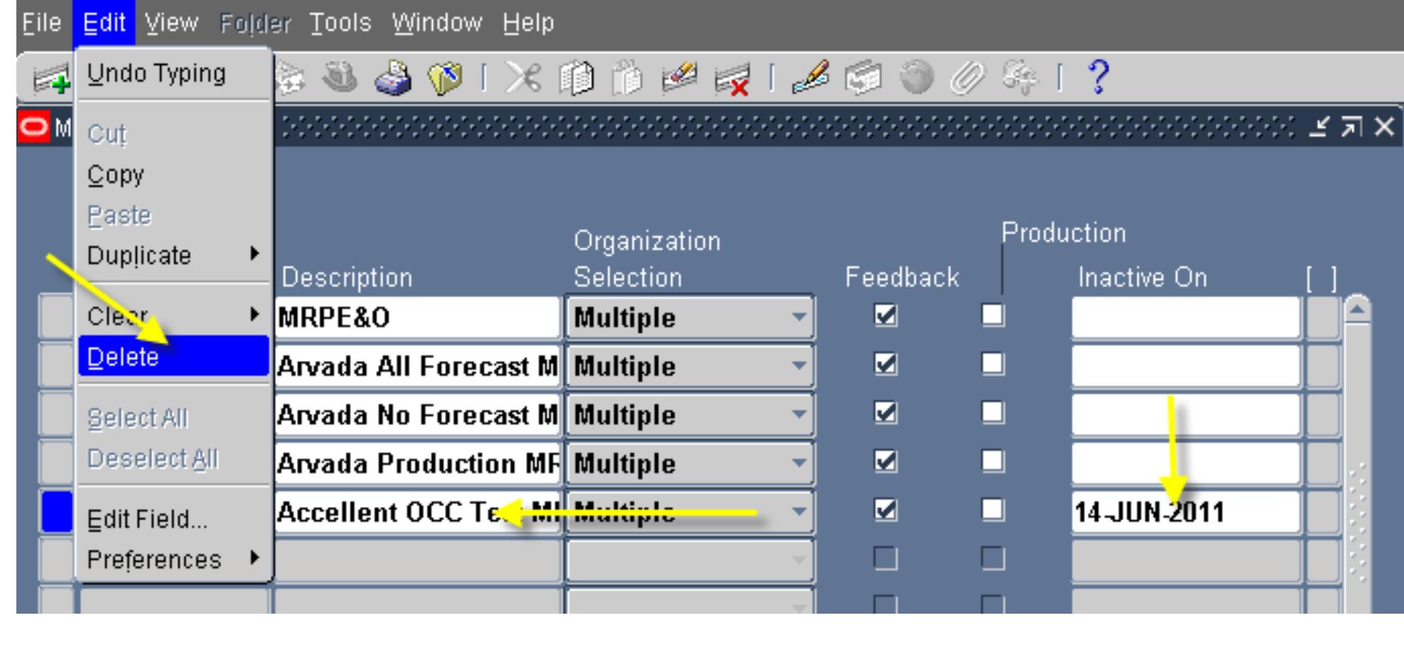 Figure 109 - Accellent Supply Chain Planning Accellent
