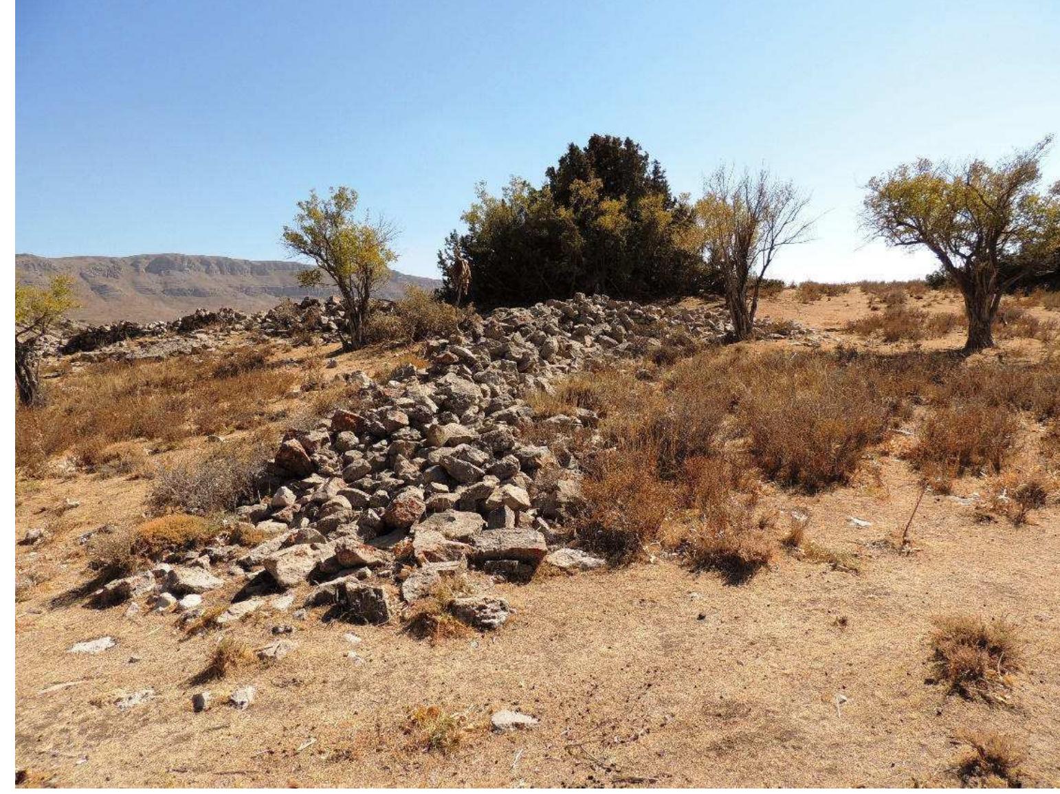 Wall of citadel. western side