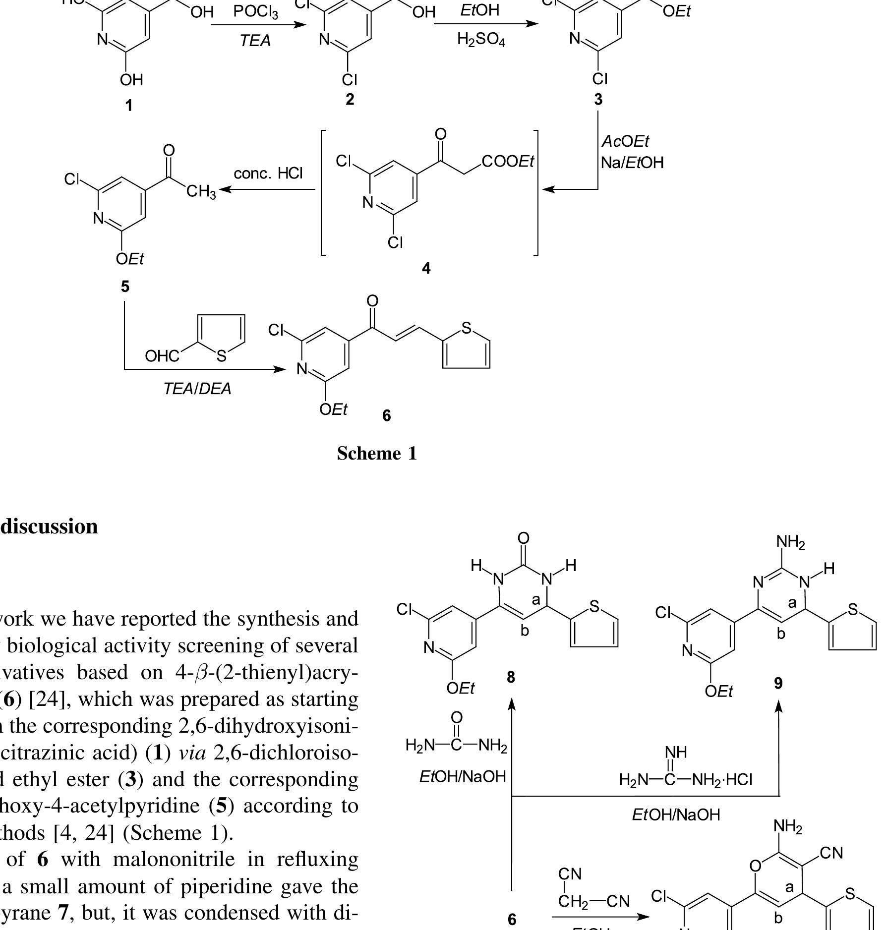 Figure 3 - Synthesis, and analgesic and antiparkinsonian