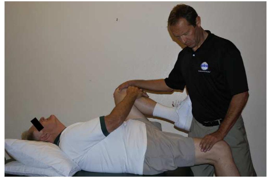 Exercise Appendix Appendix a7. supine manual hip flexor stretch