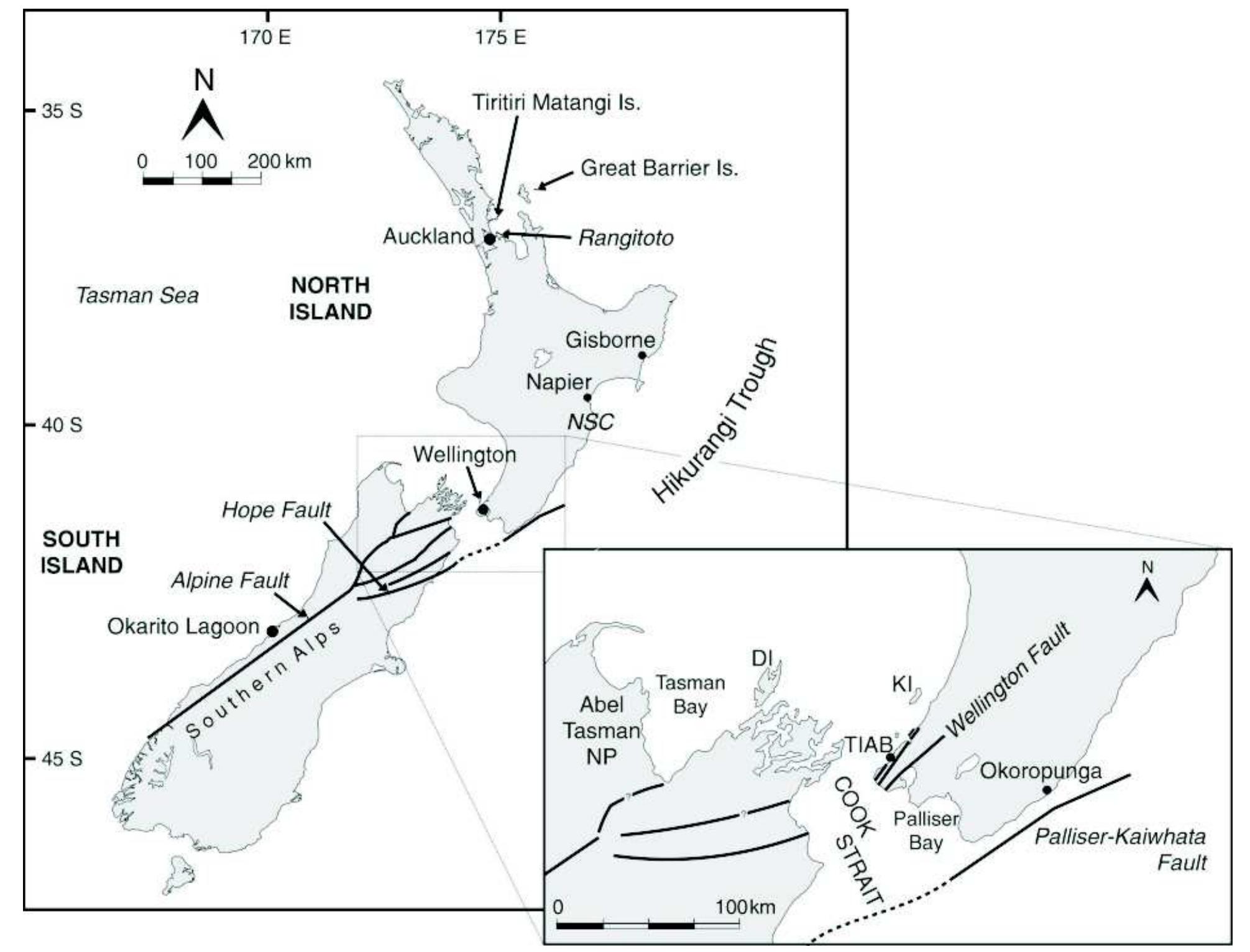 Tiab Maps (PDF) Nationwide tsunami during prehistoric Maori occupation, New Zealand