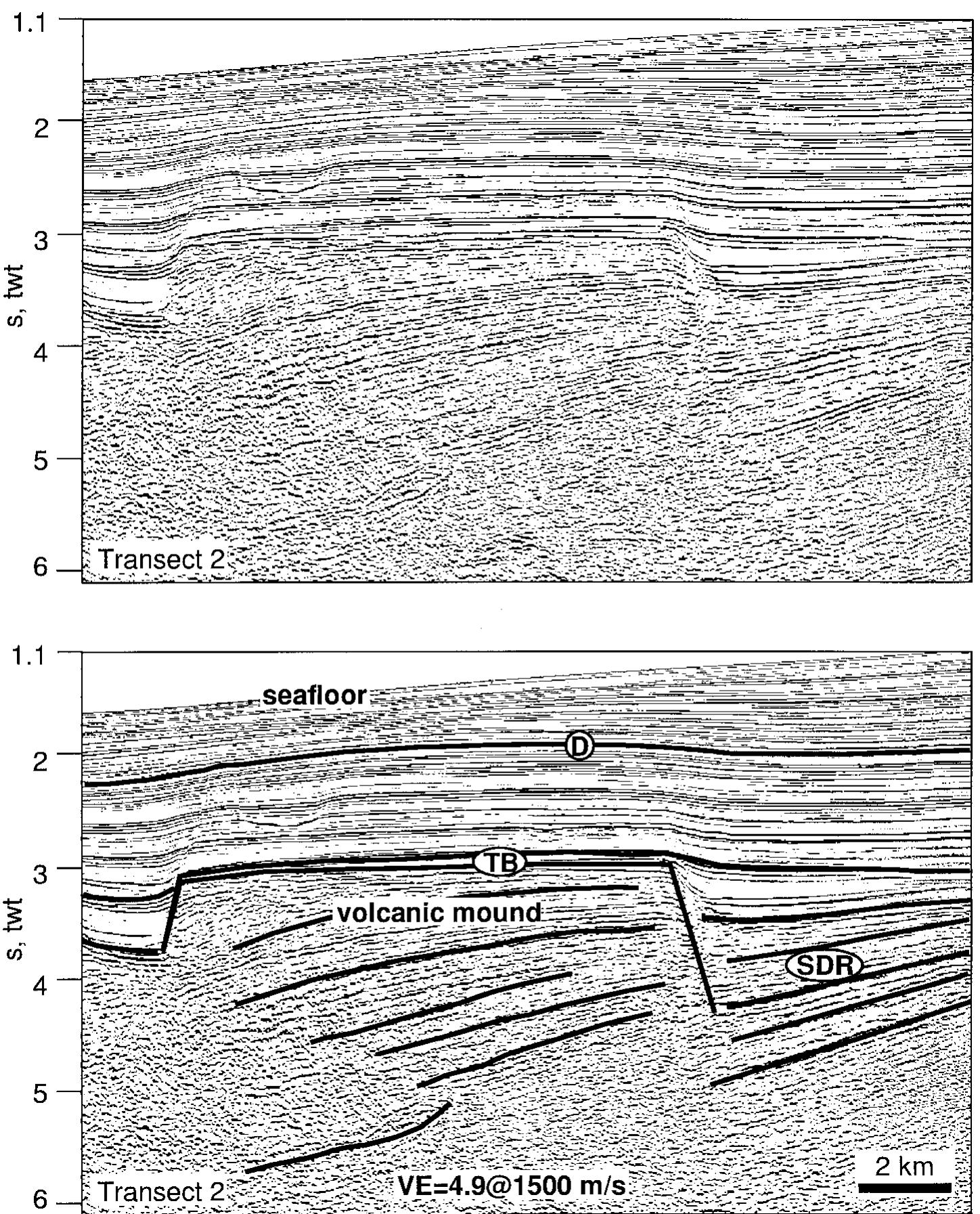 Figure 10 - from Namibia volcanic margin