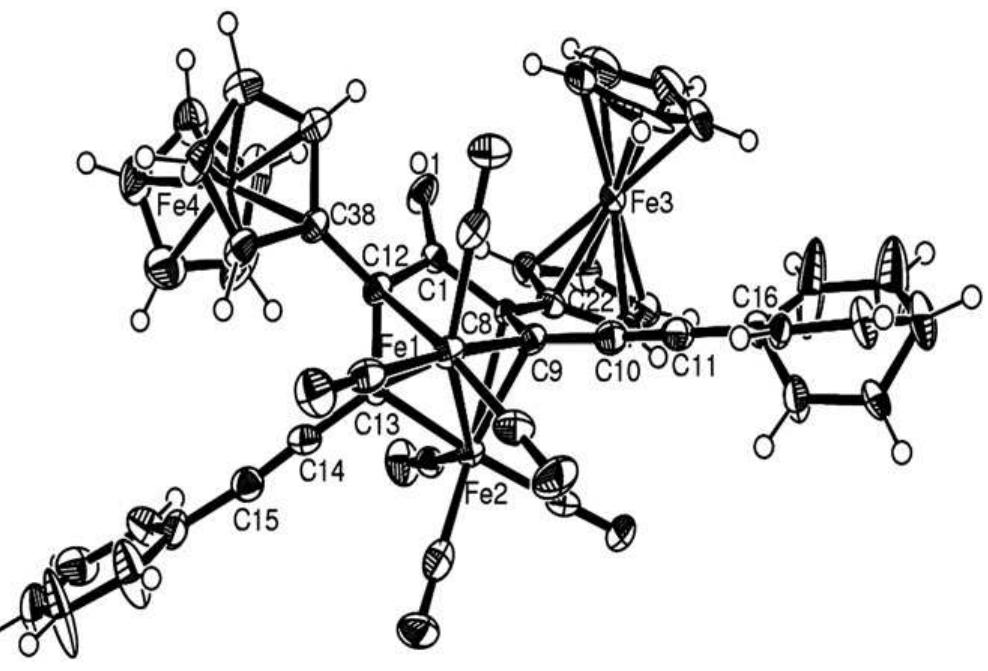 Ortep diagram of