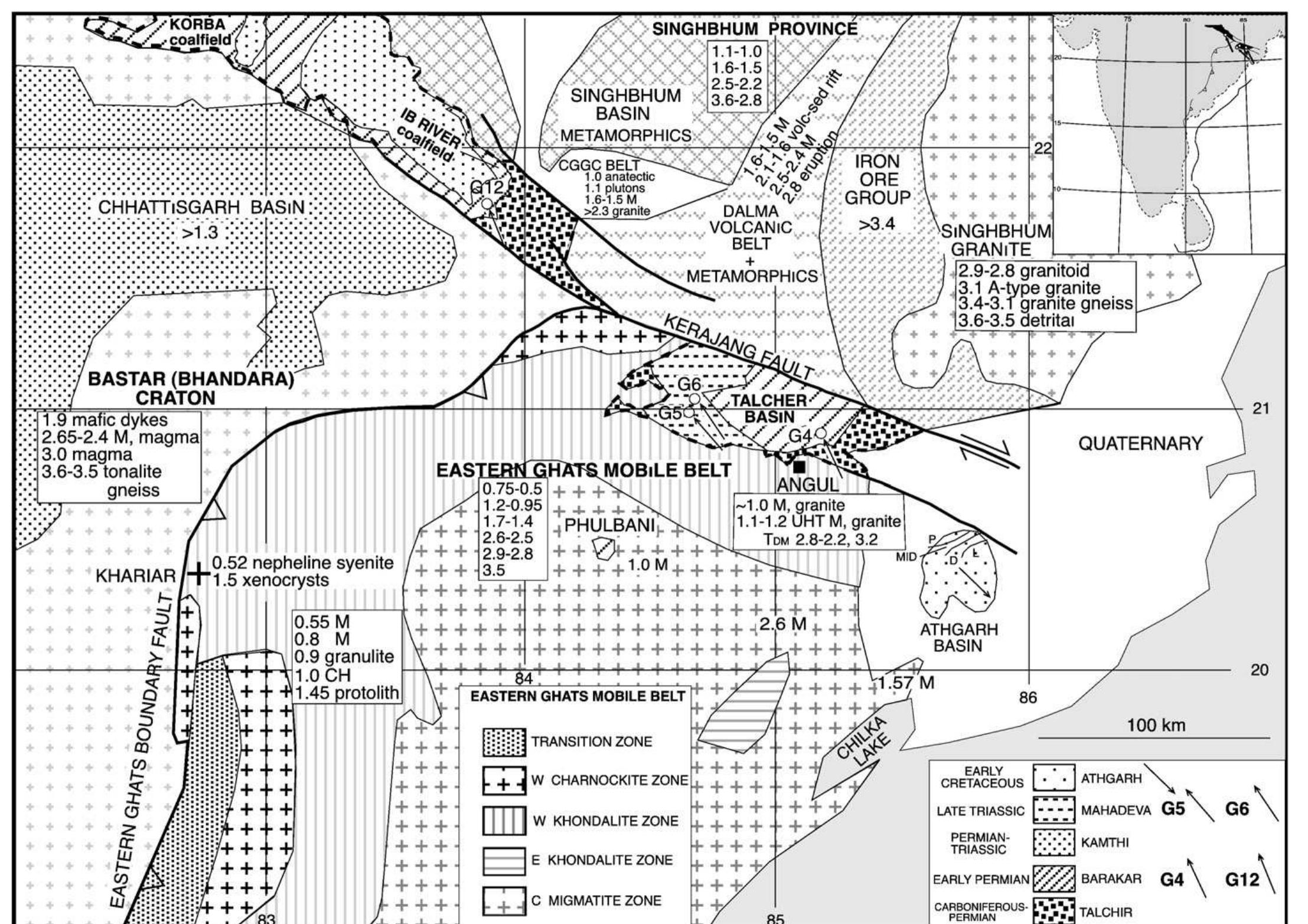 (PDF) Permian–Jurassic Mahanadi and Pranhita–Godavari Rifts of Gondwana ...