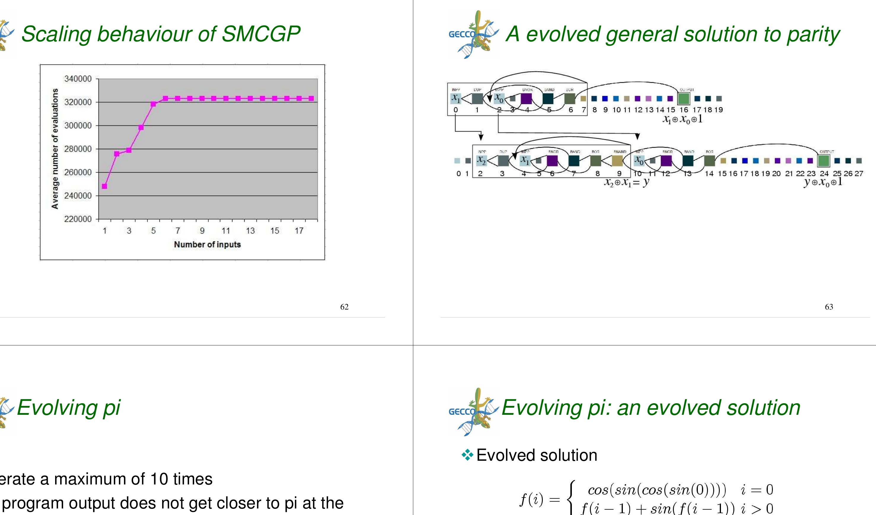 (PDF) Cartesian genetic programming