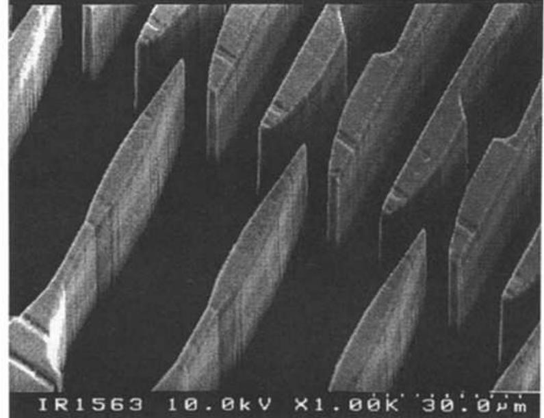 (PDF) MEMS fabrication by Lithography and Reactive Ion Etching (LIRIE)