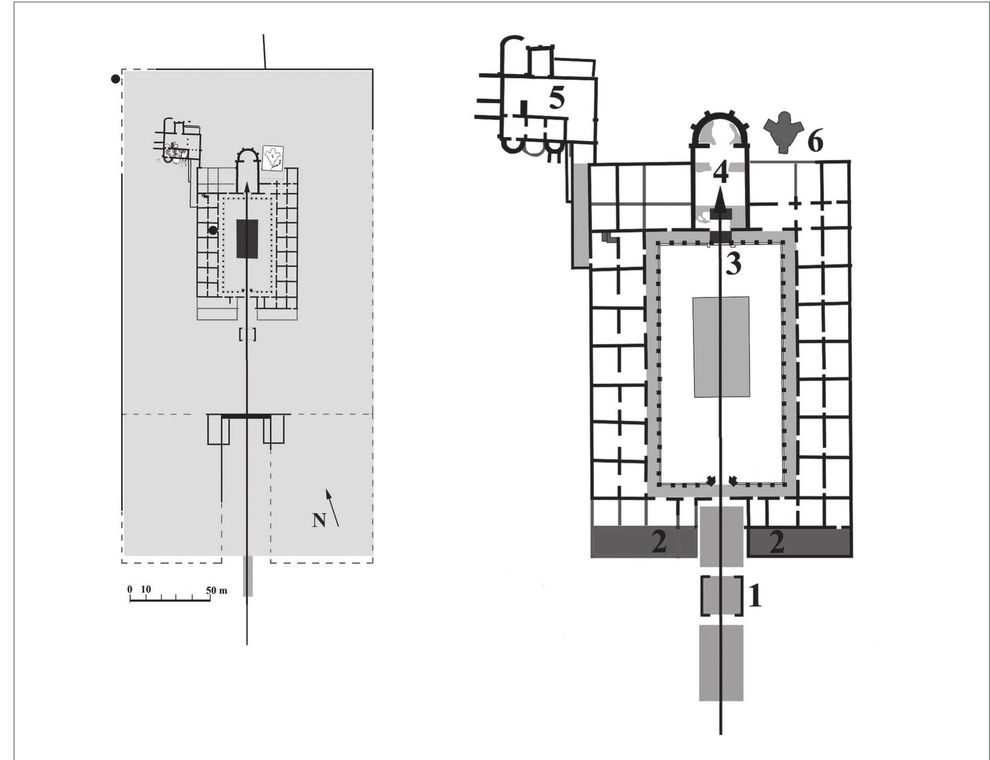 Mediana, second building phase of period ii. 1 vestibule.