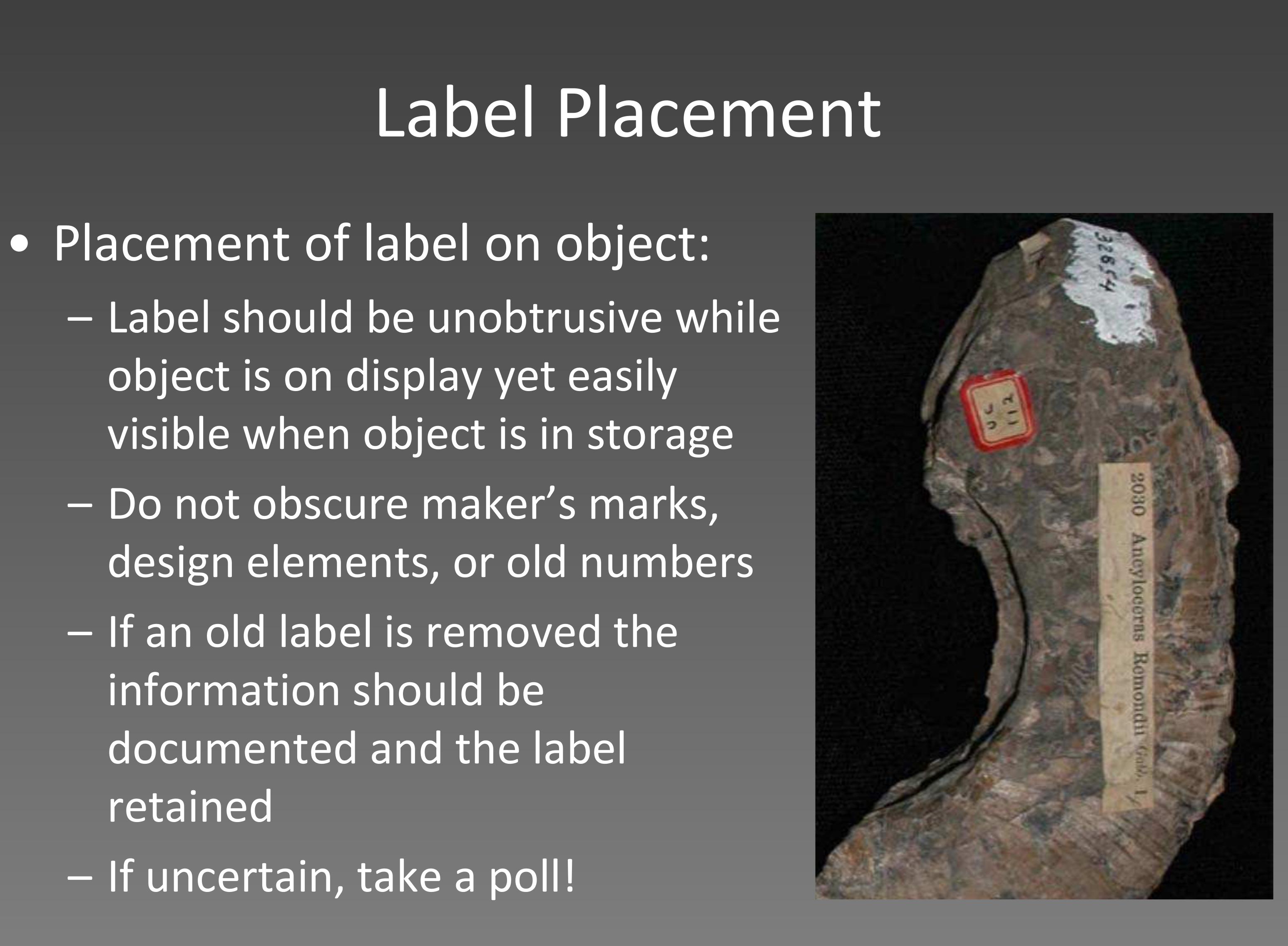 Figure 2 - from Inks and Barcodes: Methods of Labeling and