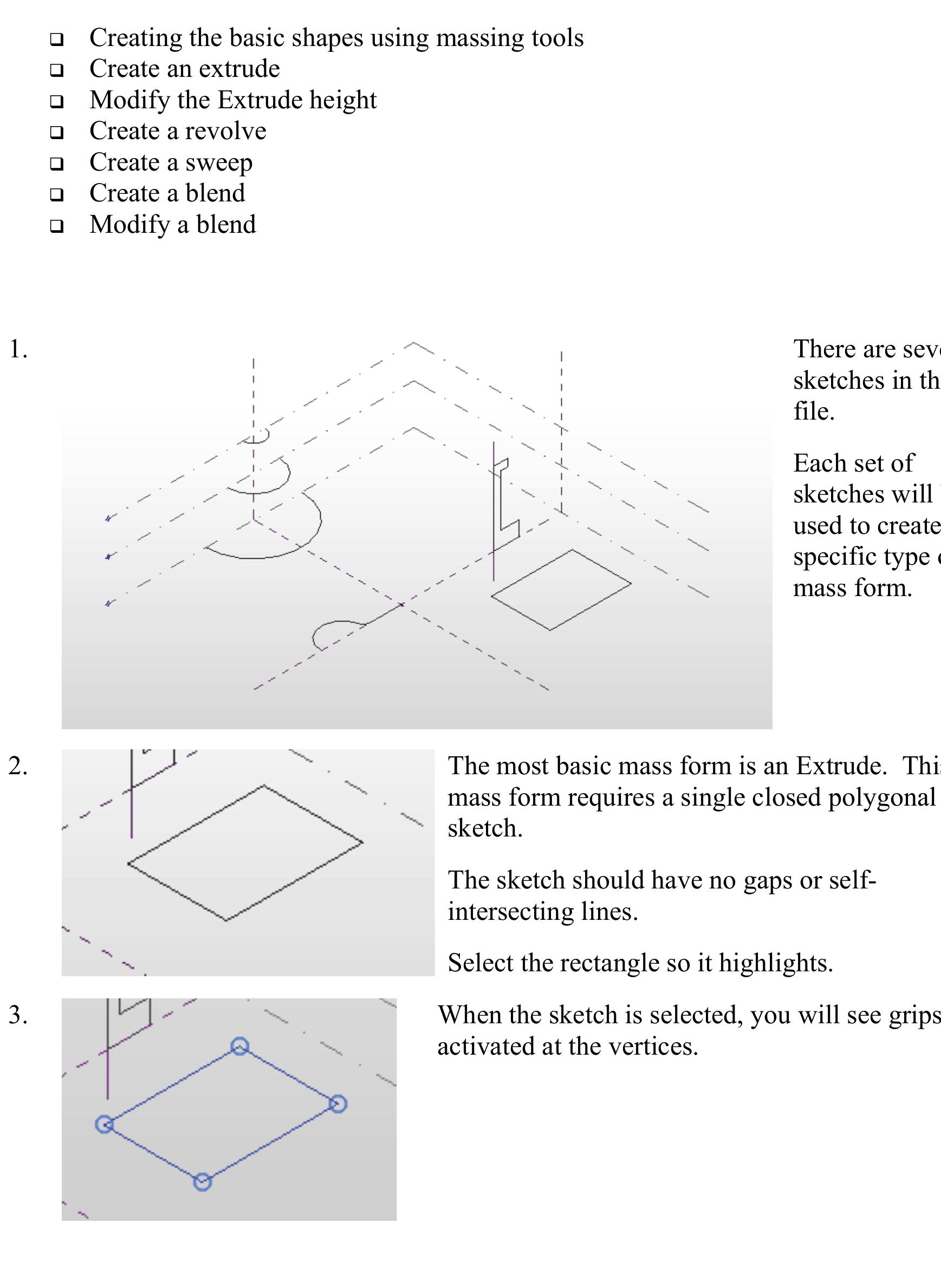 Figure 2 - Revit Architecture 2014 Basics