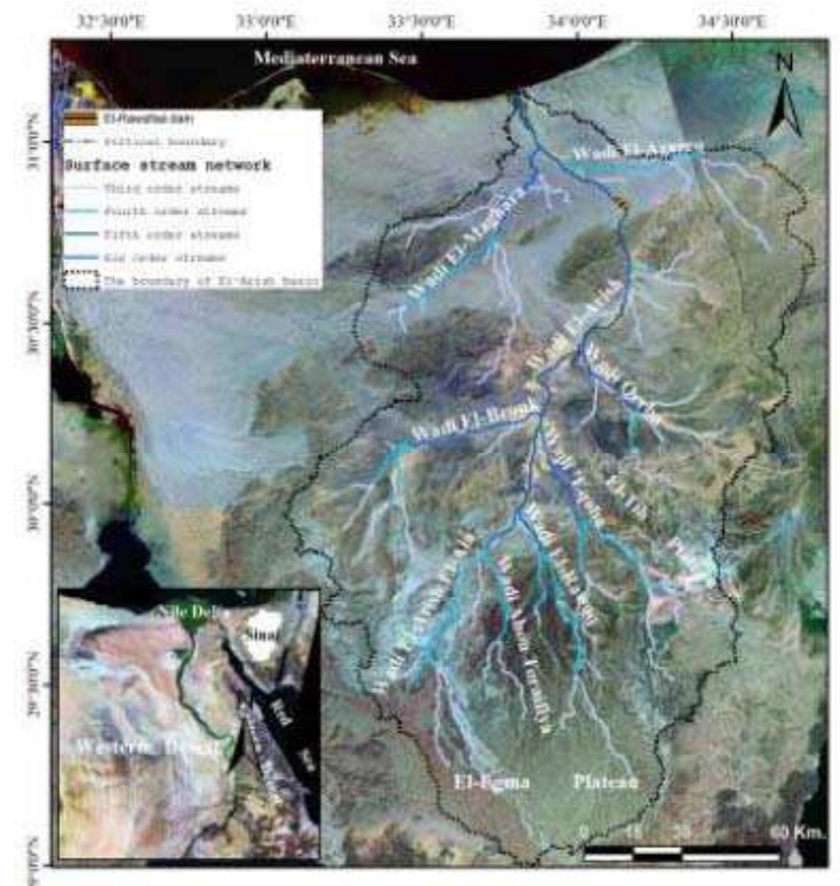 Figure 1 - from FLASH FLOOD FROM THE SPACE: A CASE STUDY