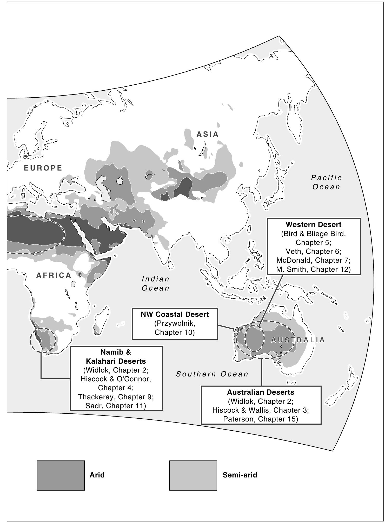 1 map of world drylands based on unep aridity index (after