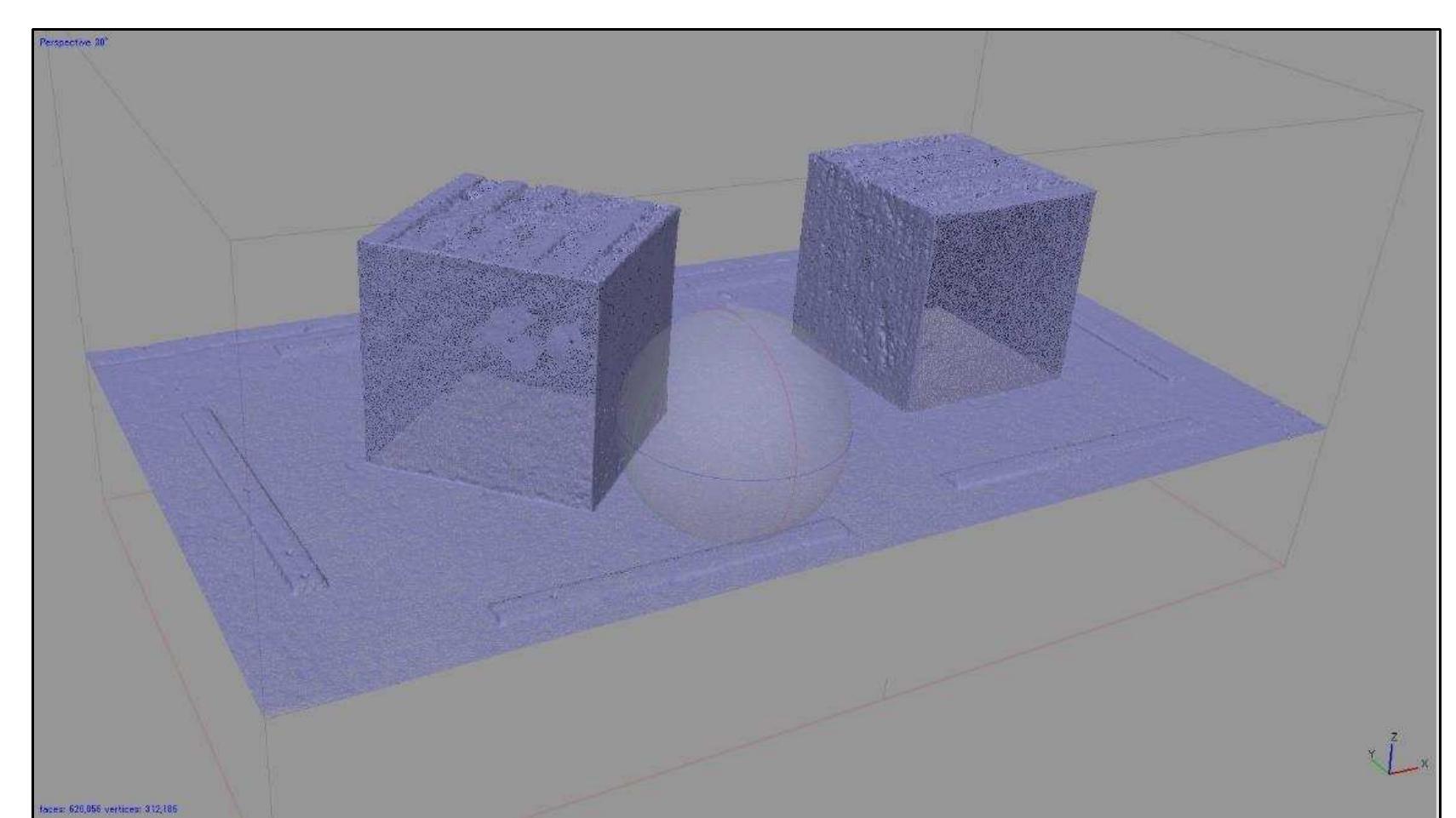 Figure 3-14. Build Mesh process with Surface Type: Arbitrary setting. (Image: Y amafune) 