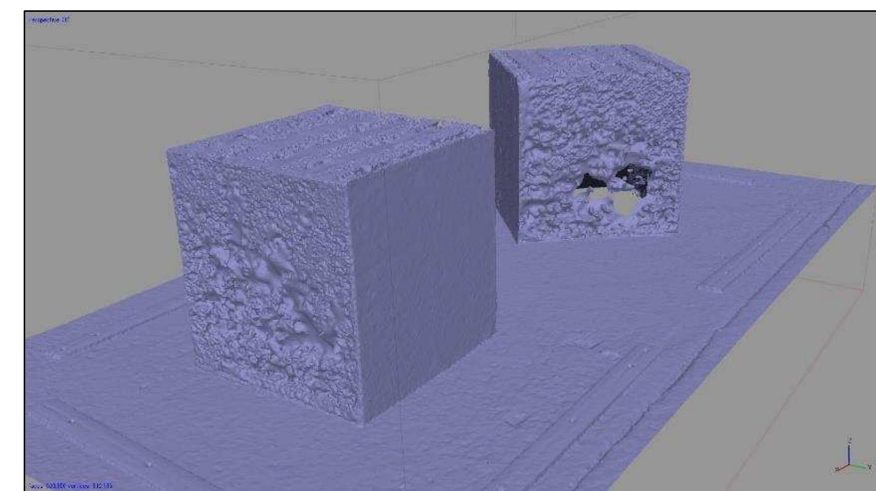 Figure 3-20. Build Mesh process with Interpolation: Enabled setting. (Image: Y amafune) 
