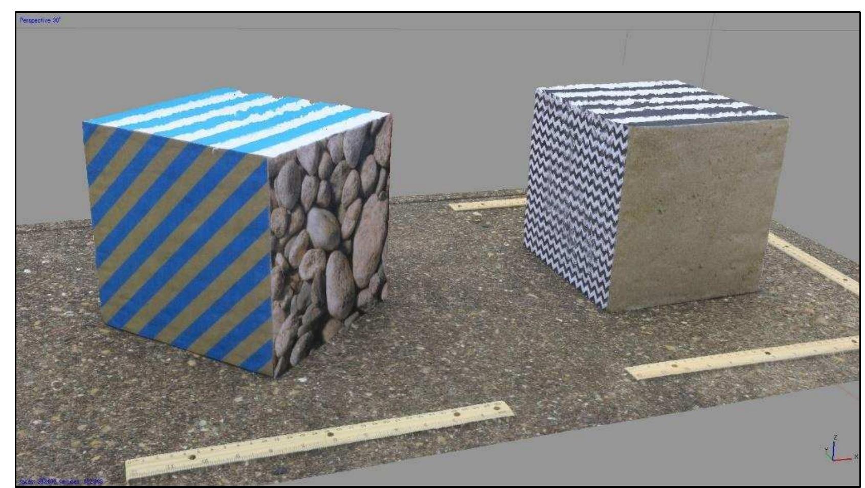 Figure 3-22. Build Texture process with Mapping Mode: Generic setting. (Image: Y amafune) 