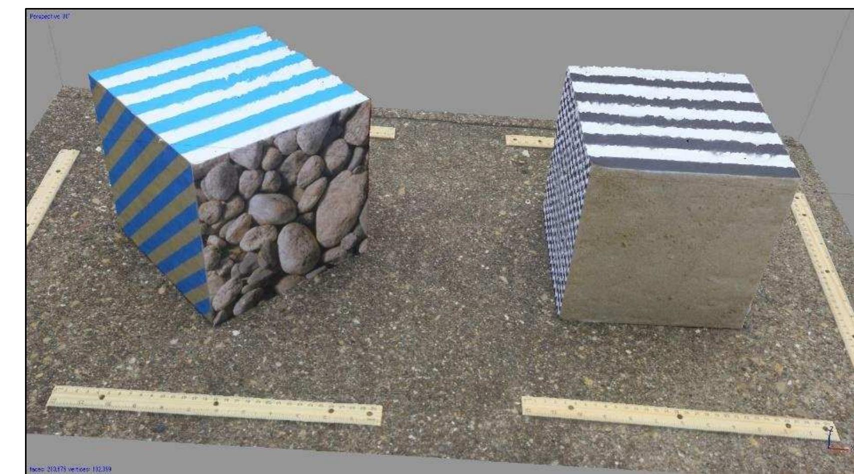 Figure 3-27. Build Texture process with Blending Mode: Average setting. (Image: Y amafune) 