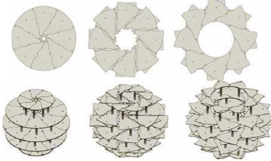 Transformable Structures Figure 20 - from Nature and Kinetic Architecture: The