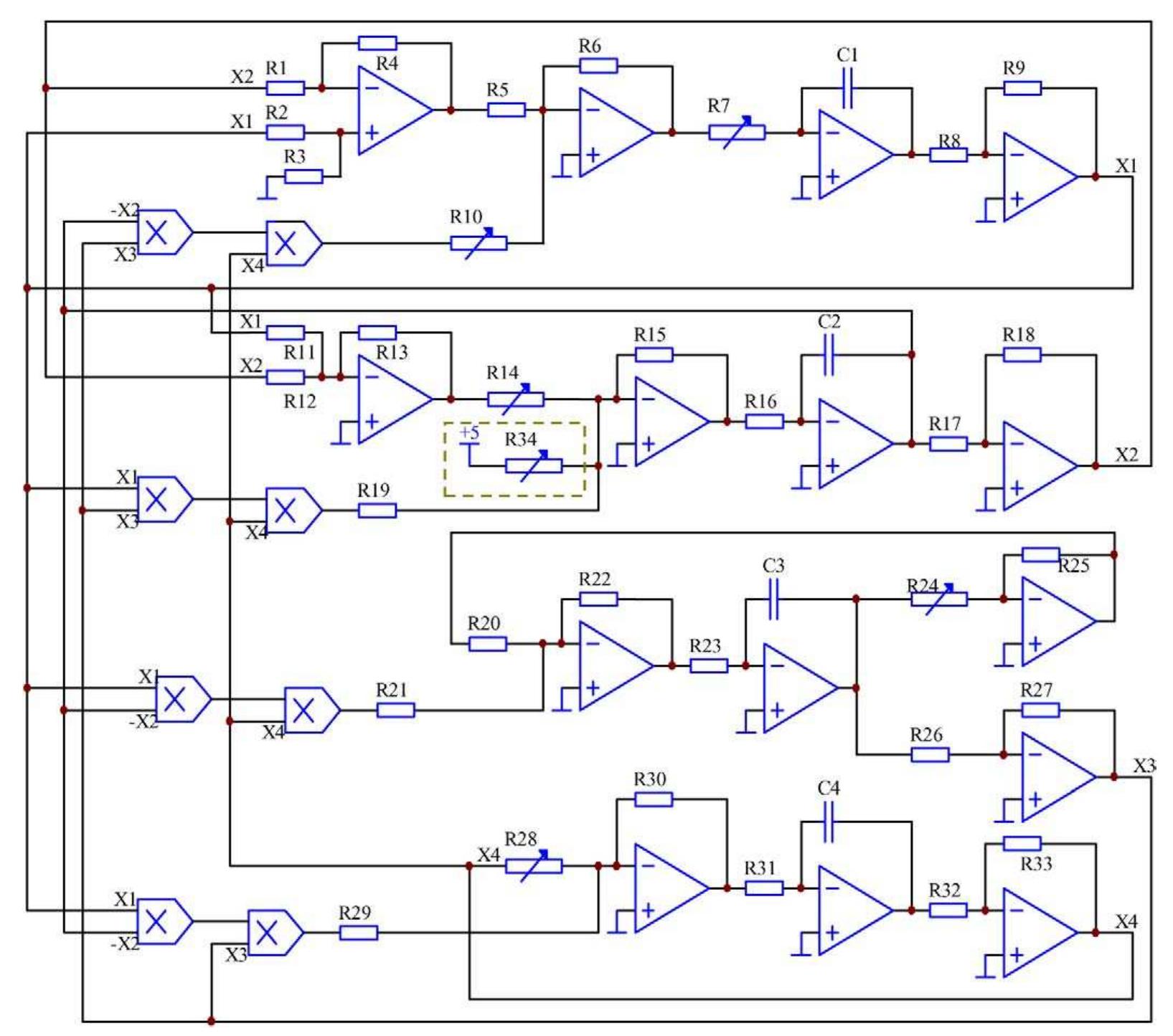 Resistor R31 (PDF) Analysis and circuit implementation of a new 4D chaotic system