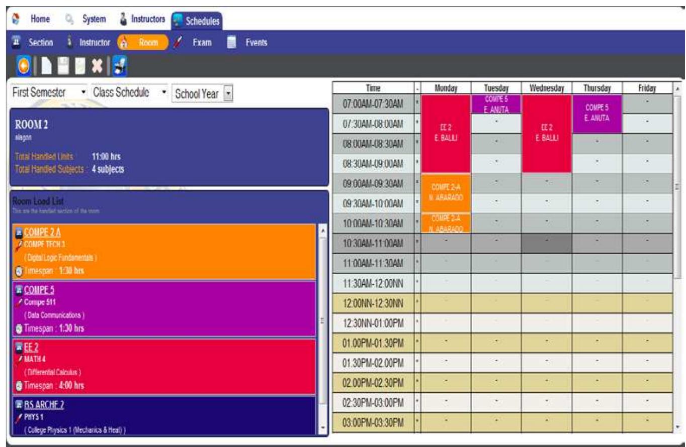 (PDF) Automated Class Scheduling System