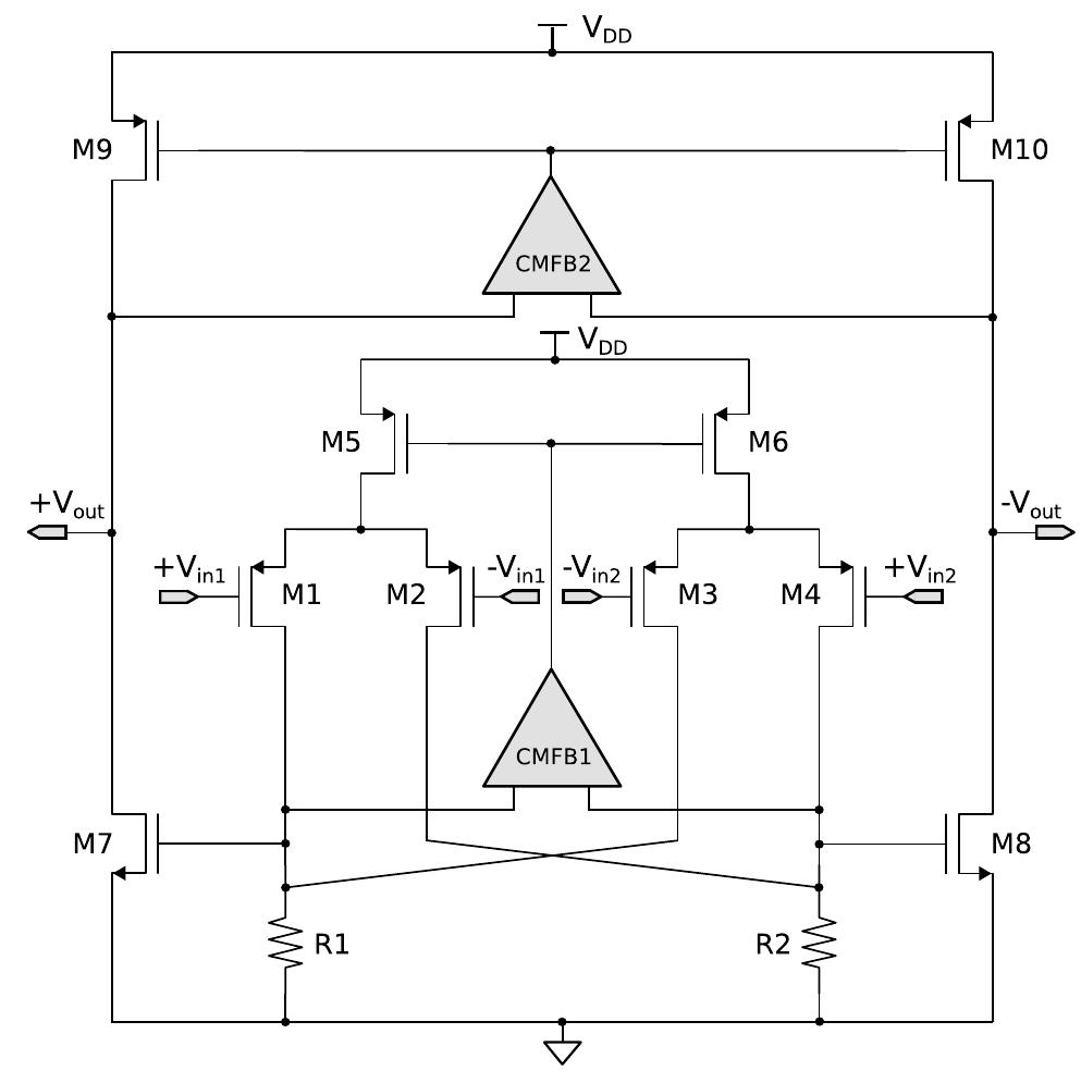 (PDF) Fully Differential Difference Amplifier for Low-Noise Applications
