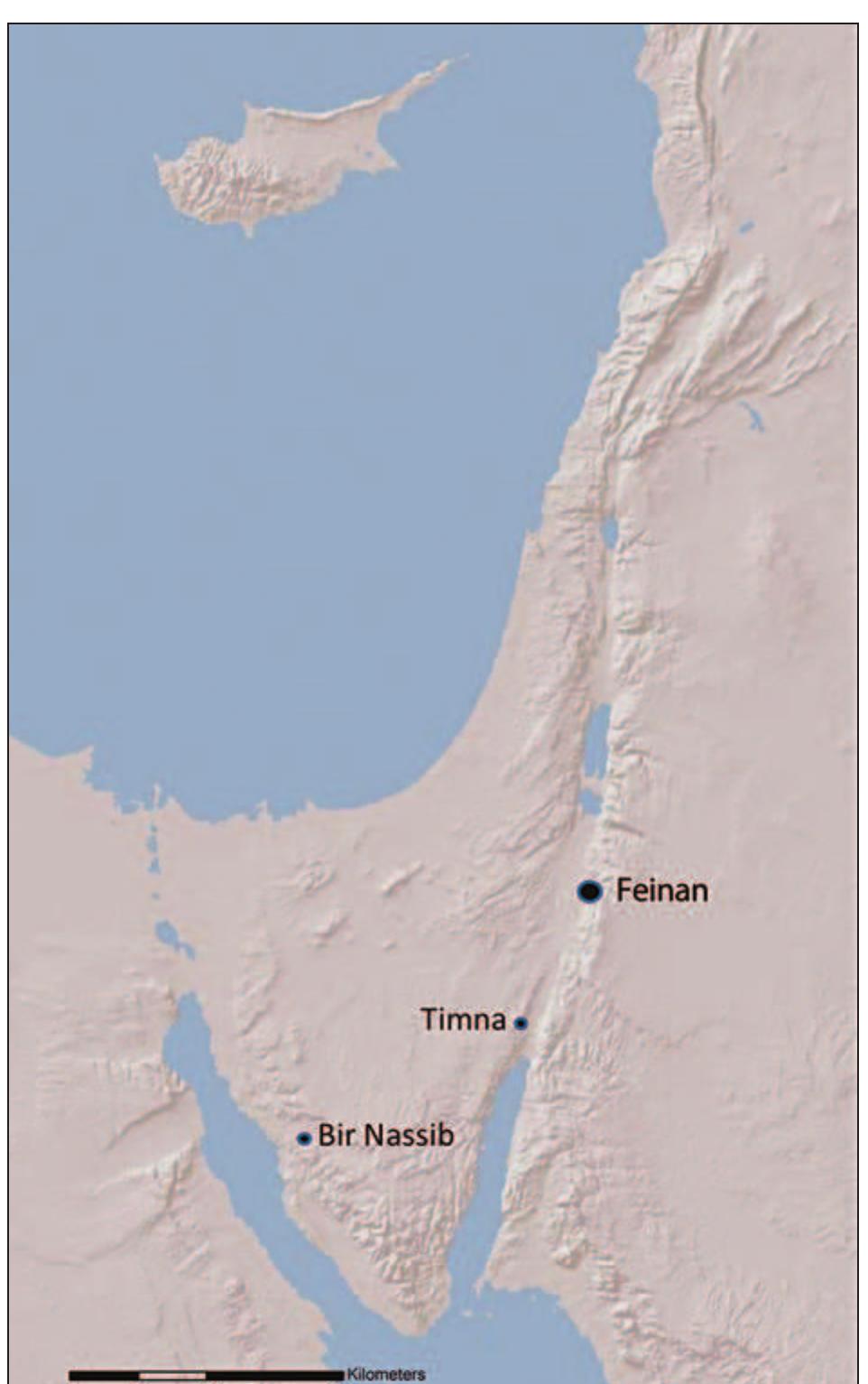 Timna Map Figure 15 - from Back to Solomon’s Era: Results of the First