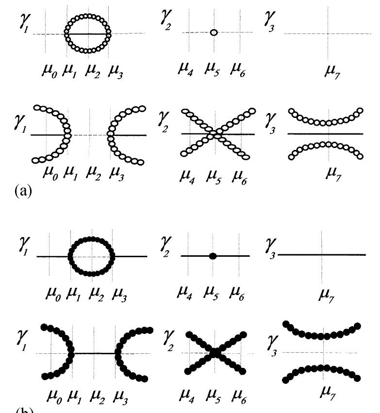 Bifurcation diagram showing static and dynamic bifurca-