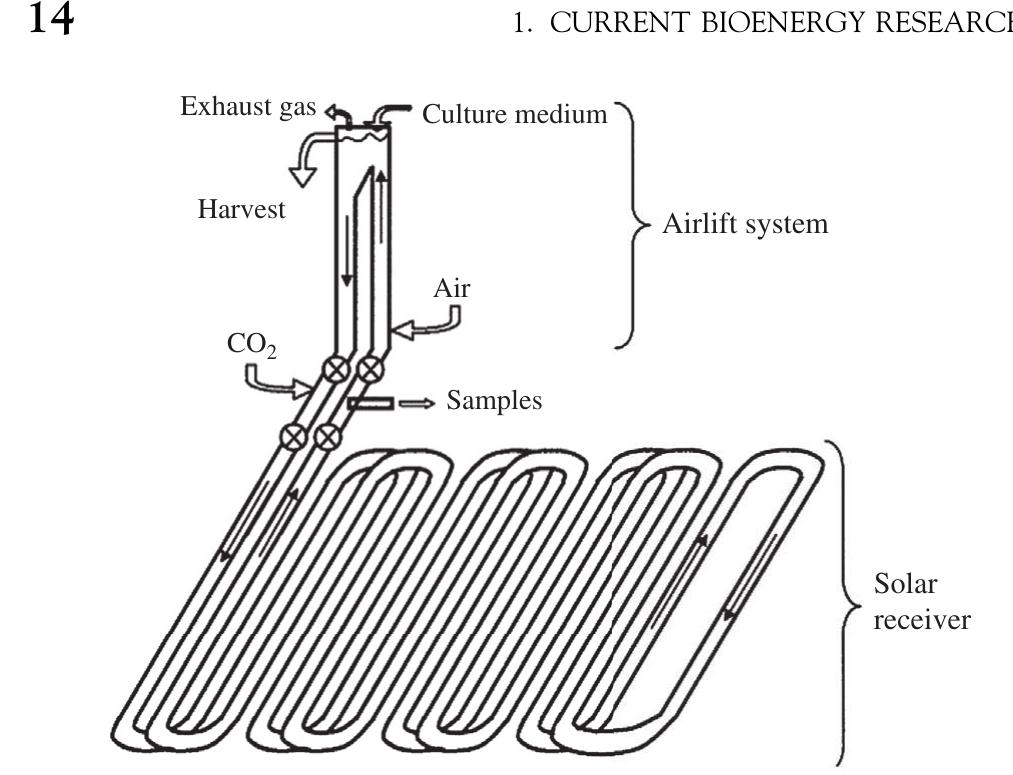 050 figure 1.9 schematic of tubular photobioreactor with